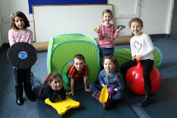 photo of children enjoying gross motor equipment